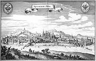 Aachen (Cáchy) okolo roku 1647