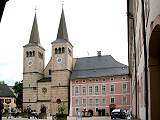 Berchtesgaden - kostel sv. Petra a Jana na náměstí