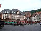 Náměstí Marktplatz v Heidelbergu