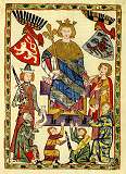 Český král Václav II. v Codexu Manesse