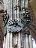 Lorenzkirche - výzdoba pilířů