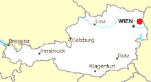 Mapka Rakouska